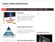 Tablet Screenshot of cemaltaner.com.tr